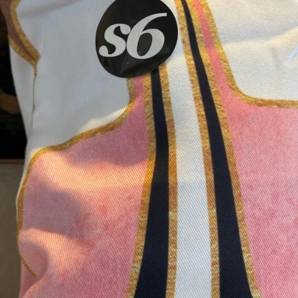 Society6 MCM Pillow Case Watercolor Abstract/ Gold, Blush Pink, Brown - Picture 3 of 6